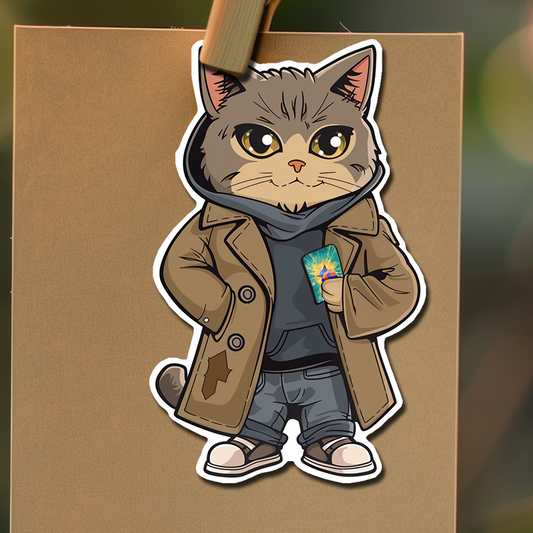 Card Dealing Cat