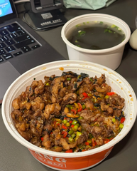 Mixed Rice, Beef, And Vegetables