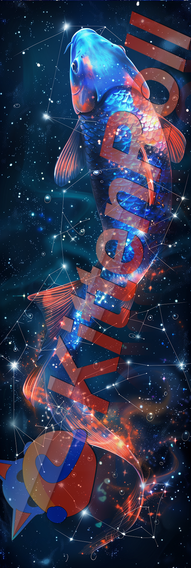 Pisces Bookmark - Galactic Zodiac Series
