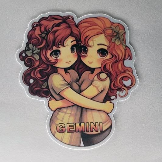 Gemini Sticker - Cute Zodiac Series
